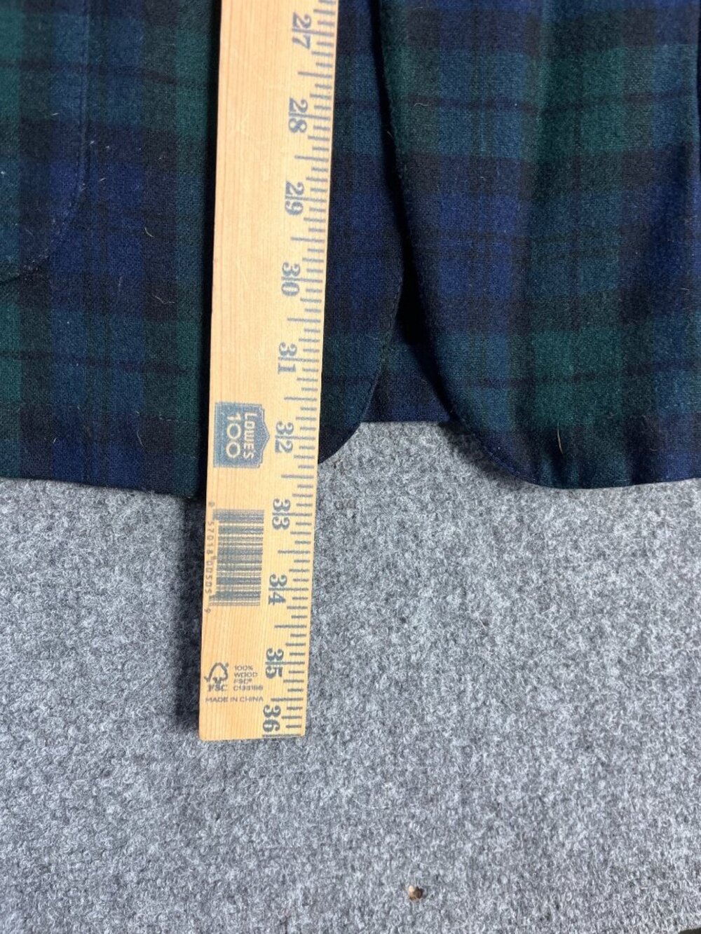 Pendleton Topsman 3 Button Wool Blazer Jacket Mens XL Blackwatch Limited Edition - Picture 9 of 10